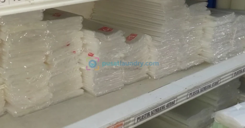 Platik Laundry Cap Kembang